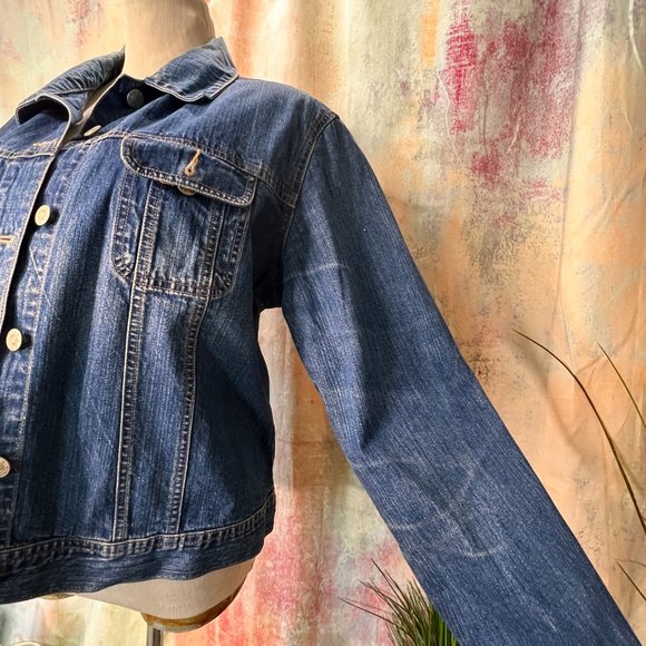 VTG 📌GEGRGE essentials 80s Denim Jacket - Picture 4 of 15